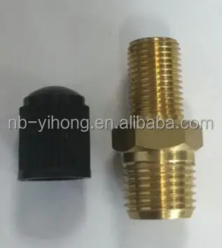 1/8' 0.125 inch NPT MPT Brass Air Compressor Tank Fill Valve Schrader