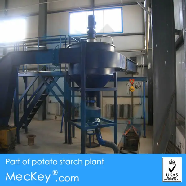 Potato starch production plant