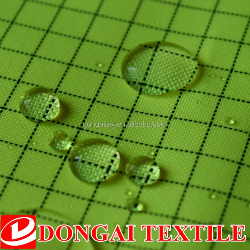 grid anti-static/reflective oxford /carbon fiber fabric