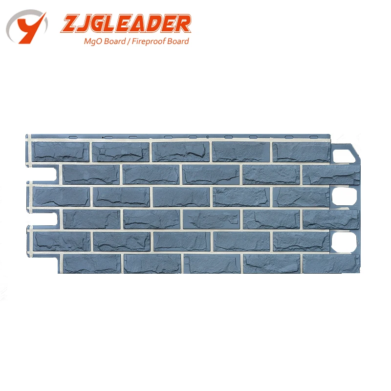 Hot sell Faux Stone plastic decorative 3D Exterior Wall Panel