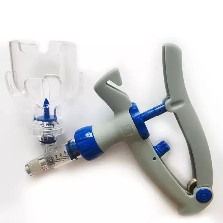 Metal head 0.5-5ml Auto Vaccination Injection Syringe for Veterinary Farming