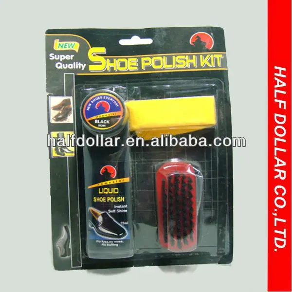 
Hot Selling High Class Leather Shoe Polish Set,Shoe Shine Set/Shoe Care Kit 