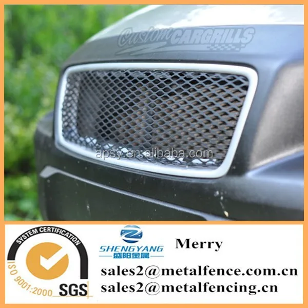 
anodized aluminum mesh grill for car 