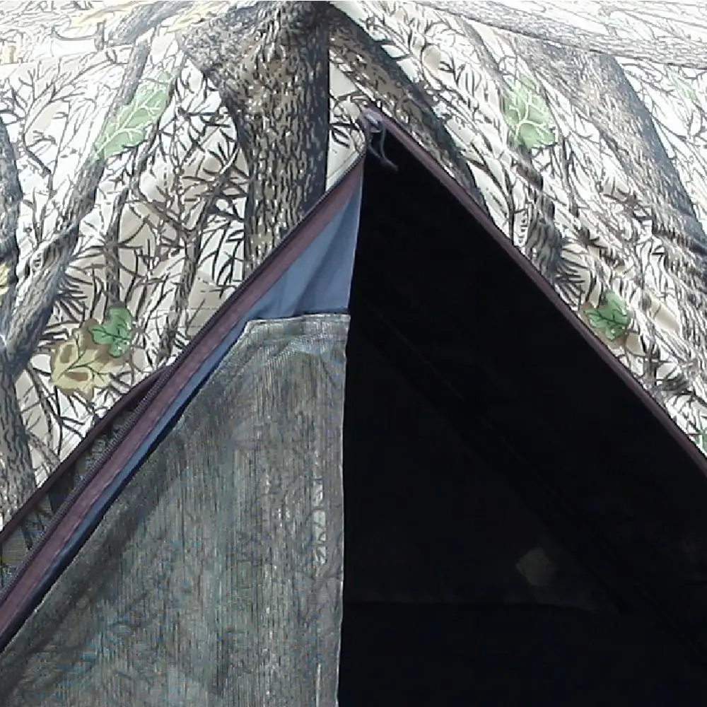 OEM Waterproof Portable Pop Up Outdoor Camouflage Hunting Tent Ground Deer Hunting Blind For 2 Person