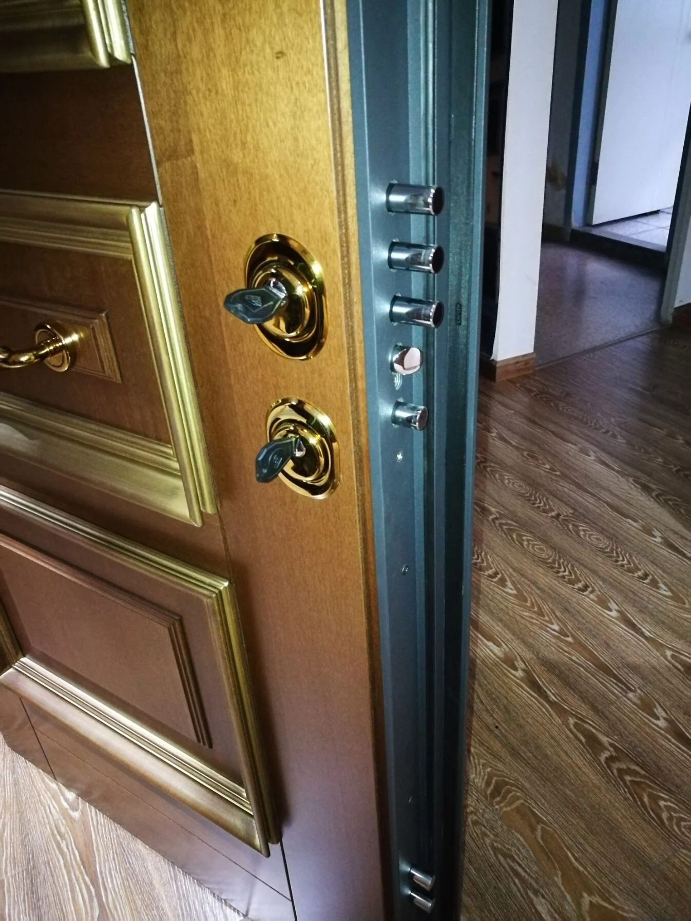 Высокопрочная стальная защита цилиндра блокировки с твердостью HRC55-60 для двери безопасности