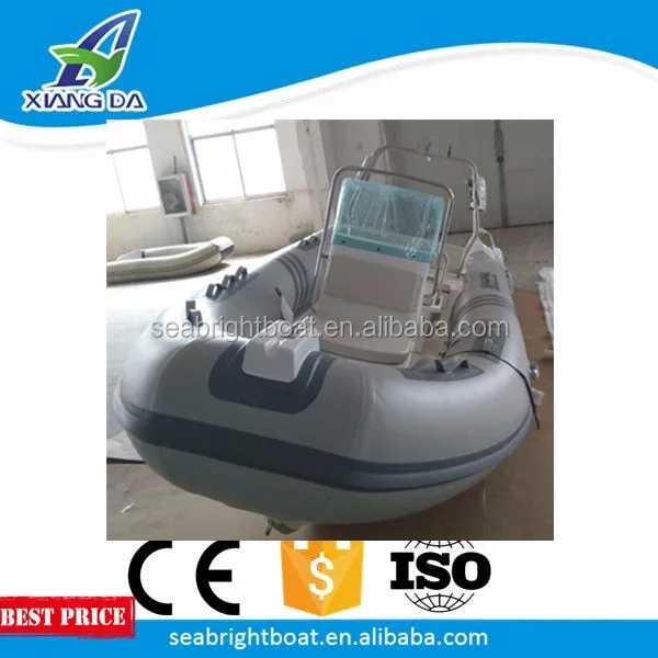 Large luxury fiberglass rowing boat