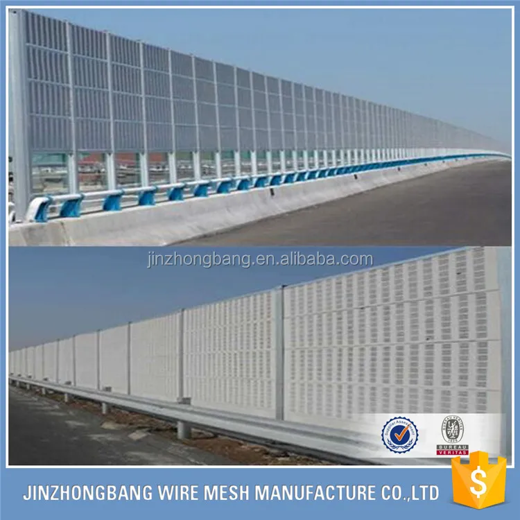 
China supplier Anping direct factory noise barrier wall/sound proof fence 