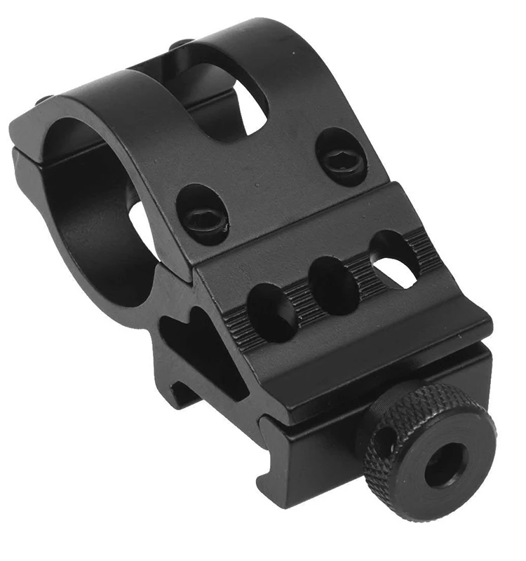 
25.4mm off-set ring tactical QD flashlight torch rifle scope mount weaver ring bracket 20mm picatinny rail adjustable 