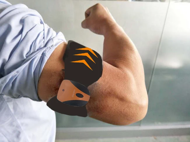 
Wireless remote control abdominal muscle vibration massage belt 