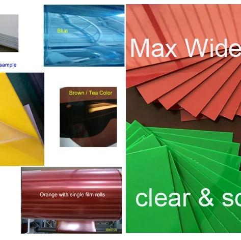 greenhouse roofing material in rolls flat polycarbonate sheets ( Certified manufacturer by SGS )