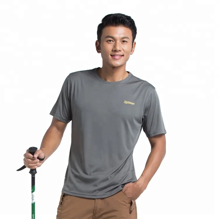 Быстросохнущая пользовательская короткая мужская футболка для мужчин