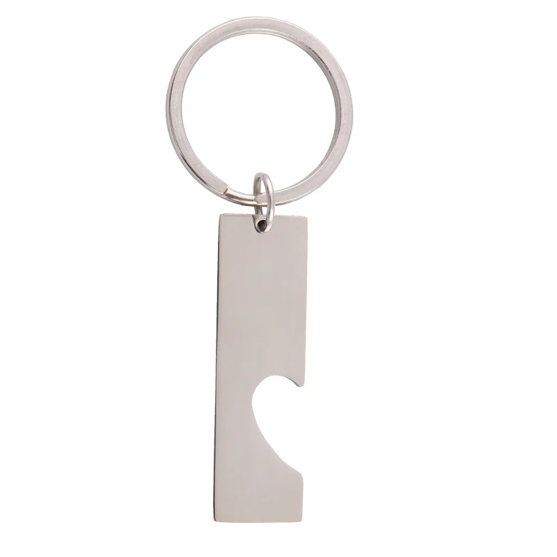 Personalized Chap Blank Stamping Stainless Steel Keychain