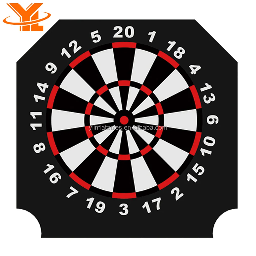 Inflatable Detachable Dart Board Target, Golf, Baseball, Football Style Dart Target