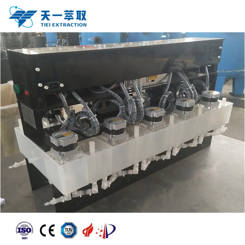 Extraction of niobium mixer-settler with solvent recovery and metal recovery equipment