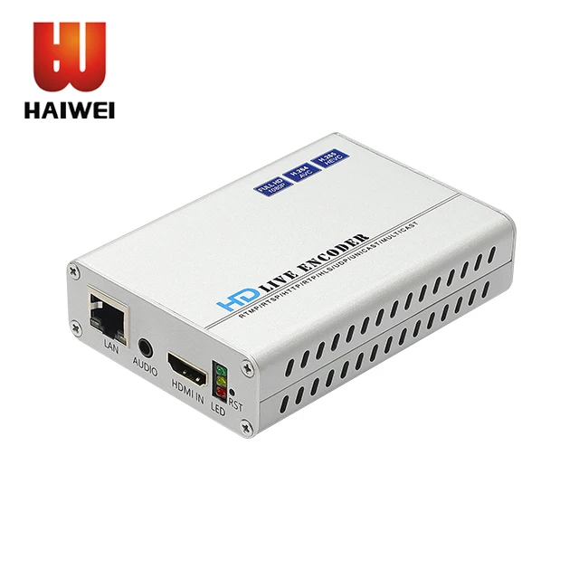 Haiwei H8118AV rtmp h.264/h.265 hdmi cvbs потоковый кодировщик iptv HD HDMI кодировщик с поддержкой rtmp rtsp http rtmps p2p