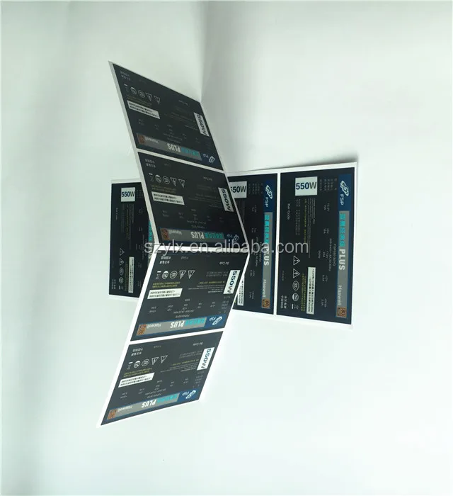 Factory Custom Actavis Prometh Cough Syrup Label Sticker security battery labels stickers