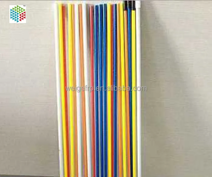Colorful FRP GRP Fiberglass Solid Rod Bar Stake