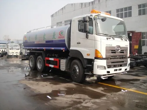 
CIMC HINO tanker truck 19m3 water tank truck price 