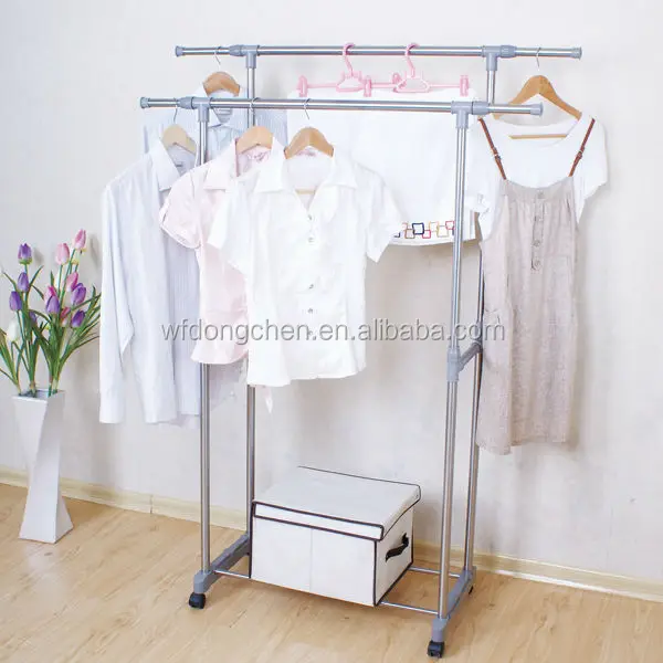 
vertical clothes hanger rack 