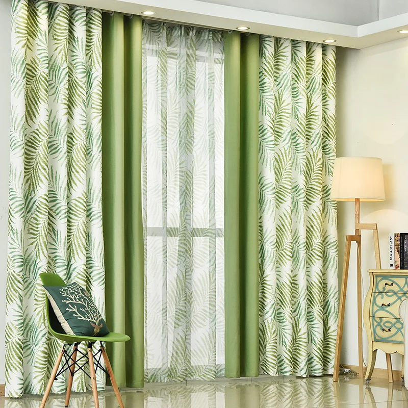Marvelous Beauty Polyester  curtain printed