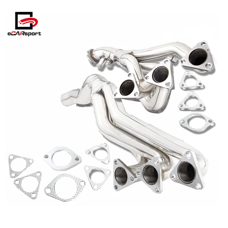 ECARsport гонки коллектор выпускной коллектор для ввиде горшка 01-06 3-ей серии E46 M3 3.2L
