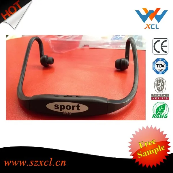 Factrory super professional stereo driver sport mp3 player with TF card slot