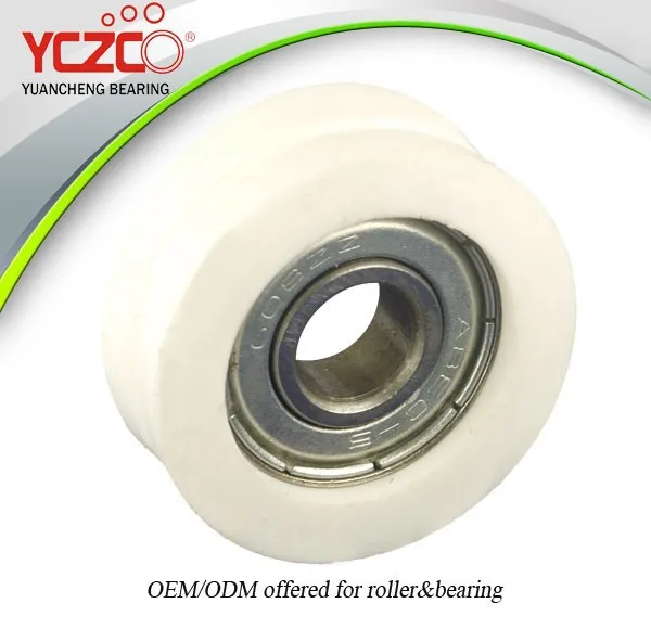 
soft closing slide roller bearings sliding pulley 