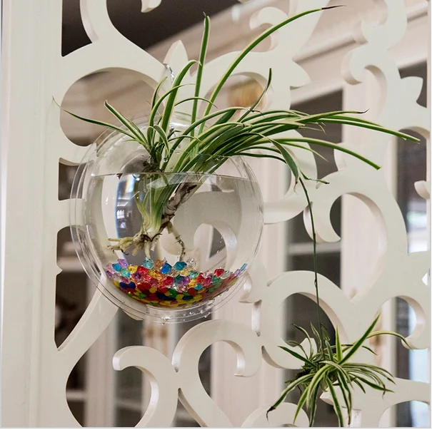 Современный индивидуальный Настенный Прозрачный Круглый акриловый аквариум