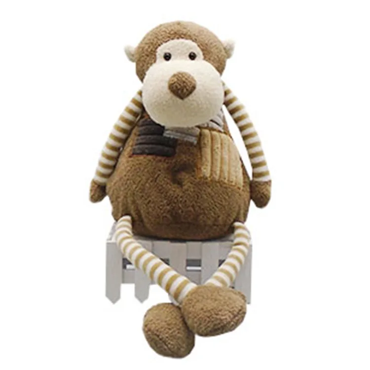 most popular new arrival long arms and legs 7 inch monkey plush toy