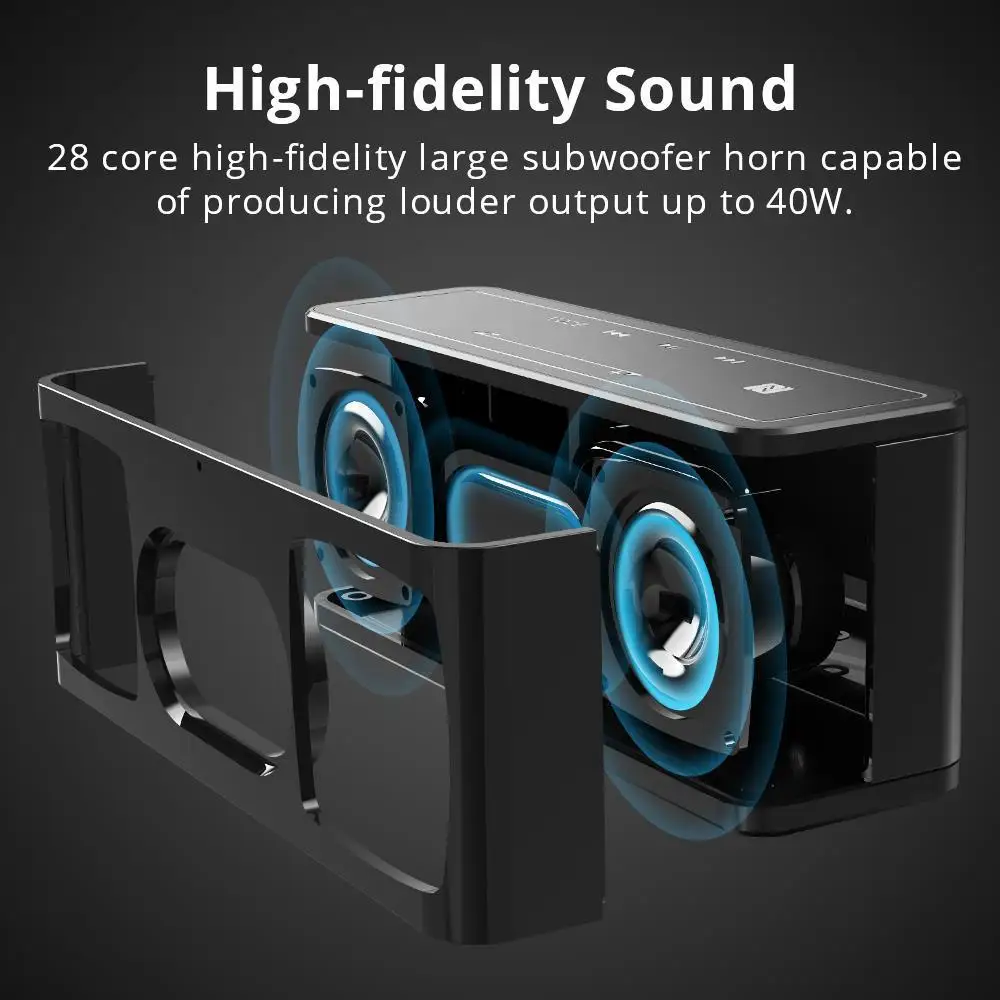 Tronsmart Element Mega BT Speaker Outdoor Portable  3D Digital Sound Wireless Speaker