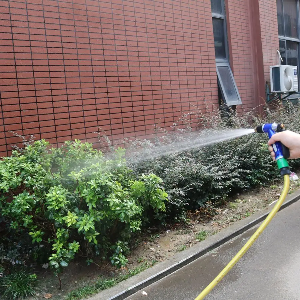 2 Patterns Car Washing Sprayer Gun Garden Hose Nozzle Adjustable Garden Water Gun