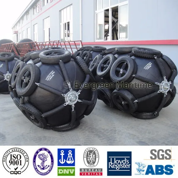 Пневматические резиновые кранцы Yokohama, размер D500XEL1000