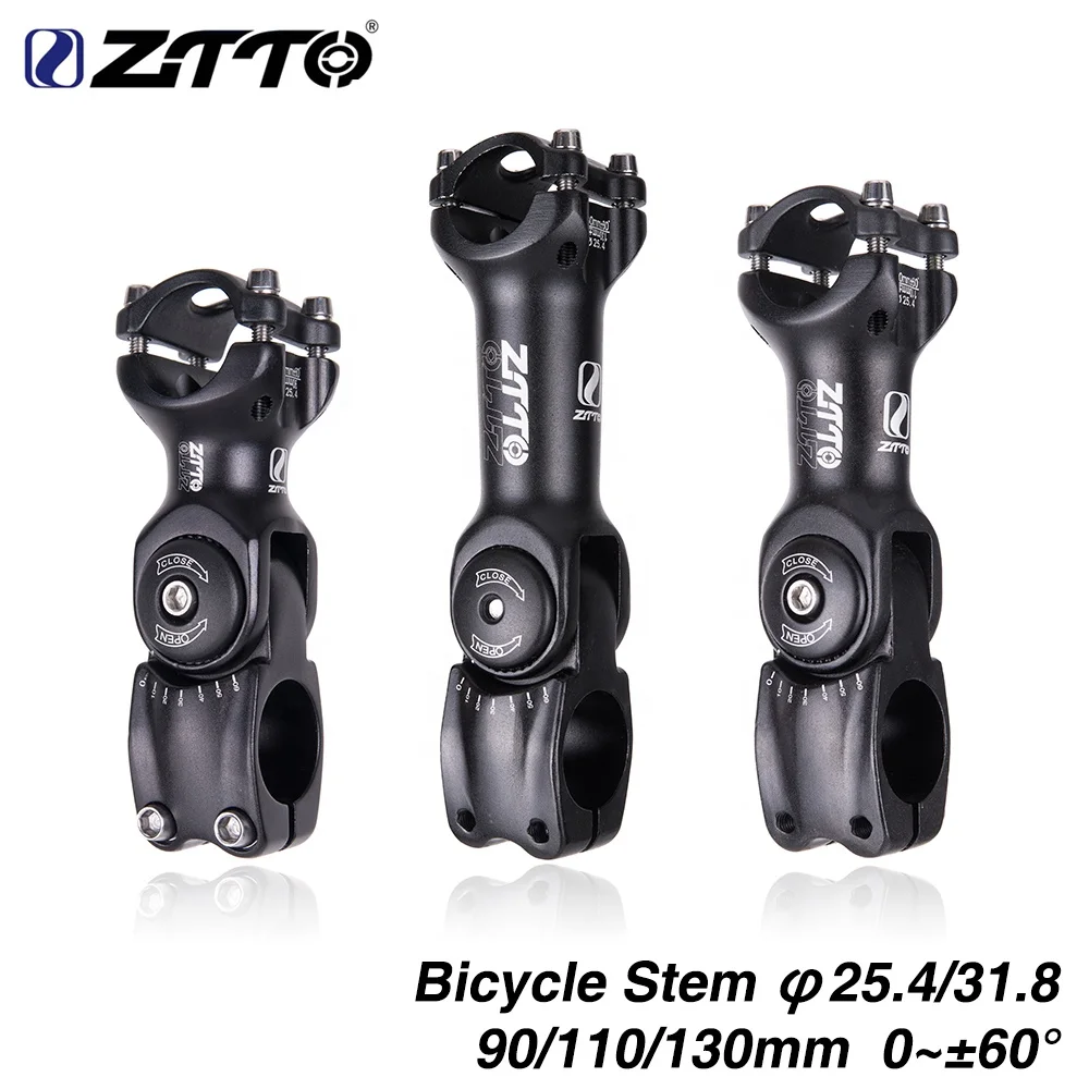ZTTO High-Strength Adjustable 60 Riser Bicycle Handle Bar Stem