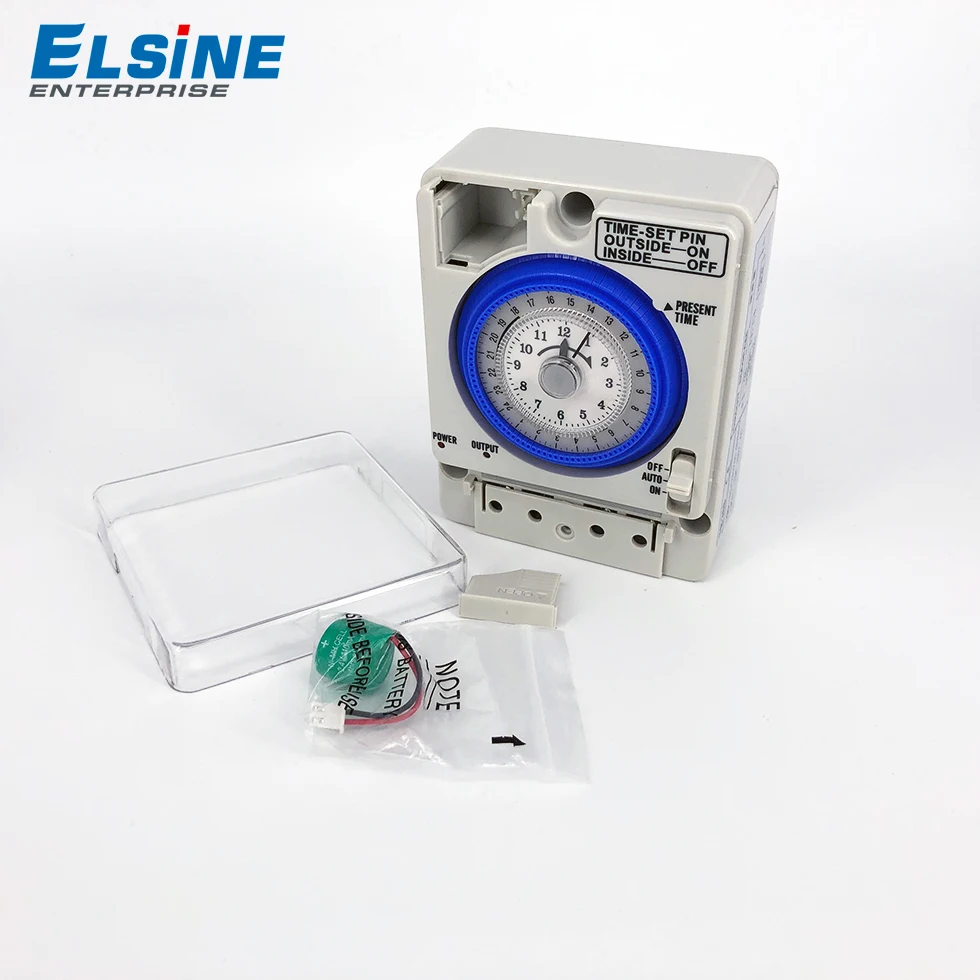 15 minutes Mechanical timer TB-388 battery operated 150hours 20A 250V 24 hour timer switch