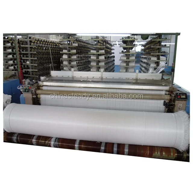 water jet loom PP PE geotextiles weaving machine