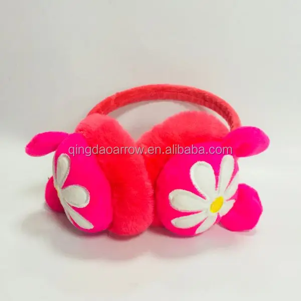 Милые Женщины Девушки кошачьими ушками Регулируемая Складная уютный пушистый мех зимние