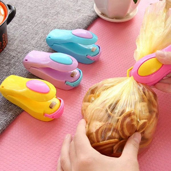 
Mini sealing machine hand press heat sealing machine plastic bag sealing clip Smart Sealer 