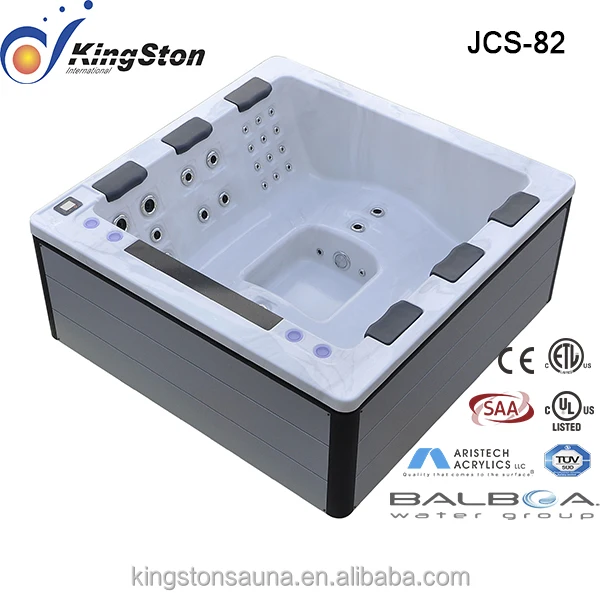 KingSton 6 people 1Meter Waterfall Aristech hot tub Whirlpool Bathtub(KTG-JCS-82A)