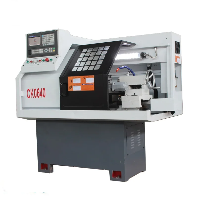 CK0640 china cheap mini cnc torno metal cutting lathe machine
