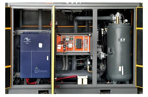 vsd screw air compressor ce aedv series direct inverter screw air compressor