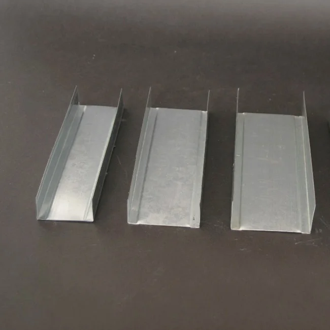 CD UD Double Line Ceiling System Stud And Track Rolling Making Machine