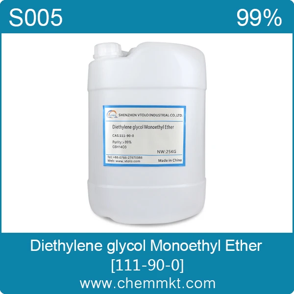 China Diethylene Glycol Monoethyl Ether/2(2-Ethoxyethoxy)ethanol CAS111-90-0 with cheap price
