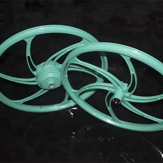 Factory direct  24 inch magnesium alloy integral wide electric wheel for bicycle