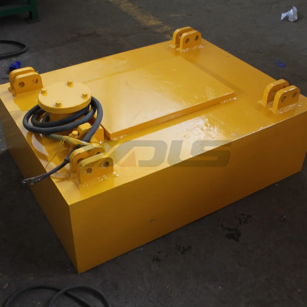 Прямоугольный электромагнитный сепаратор для конвейера