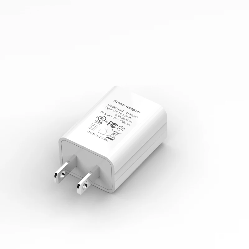 US 5v1a Charger USB Charger High Quality American FCC Certified Smartphone Cell Phone Micro USB Charger