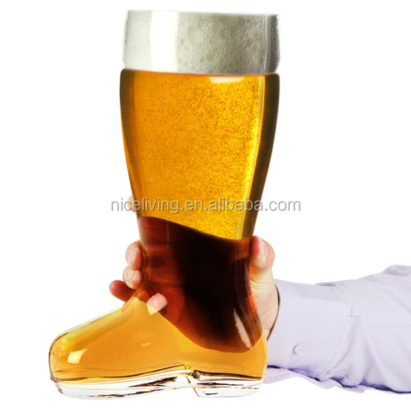 Креативные гигантские стеклянные пивные ботинки 3 5 Pint /