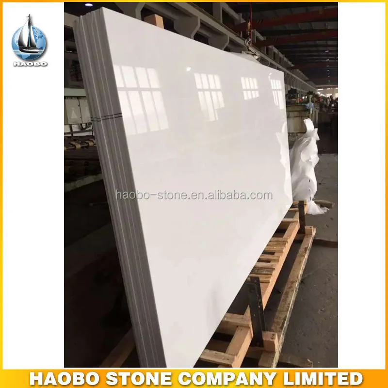 
Haobo 2016 New Products White Crystallized Glass Stone for Sale 