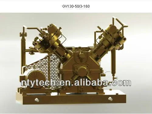 смесь газа диафрагмы компрессор gv130-50/3-160 используется для цилиндра заправочной станции