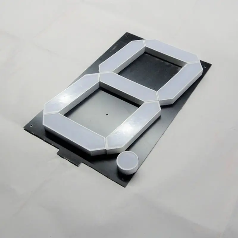 CC CA large 20 inch 7 segment LED display 1 digit ultra red high brightness for time clock