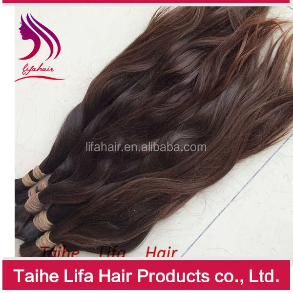 Top grade hot selling in Russia virgin human best quality Single raw donor hair bundles